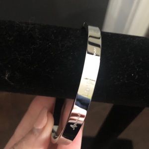 Love engraved bangle